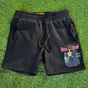 Boyz N The Hood Black Graphic Shorts